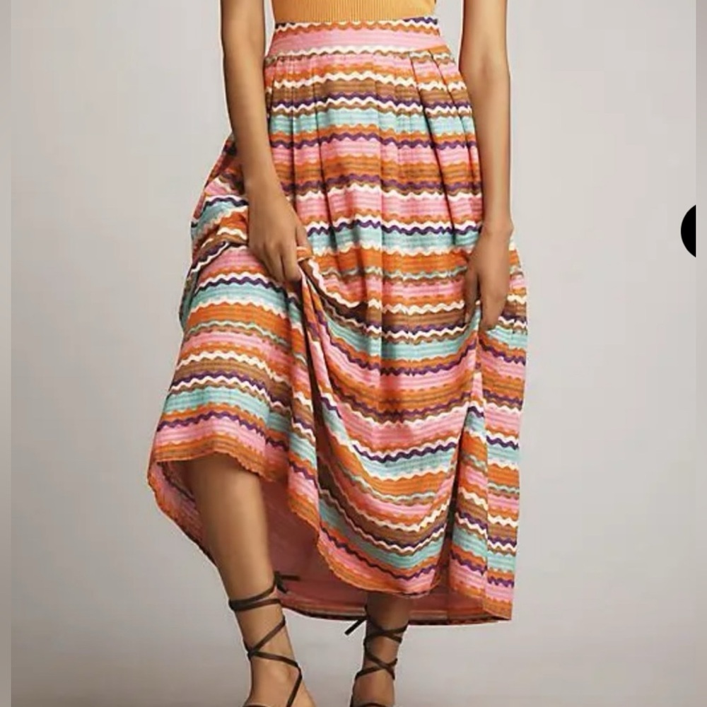 Banjanan Deena colorful maxi skirt